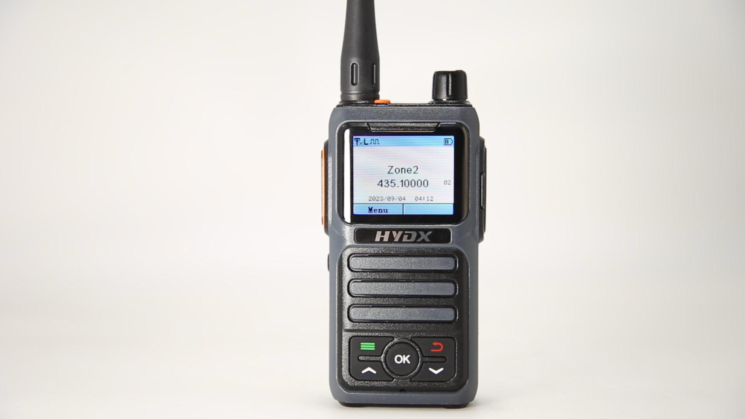 TD300 5W وضع مزدوج 3000mAh وقت استعداد طويل مشفر تسجيل محمول راديو DMR
        
