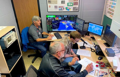 Kent County HS Connects Globally via Amateur Radio